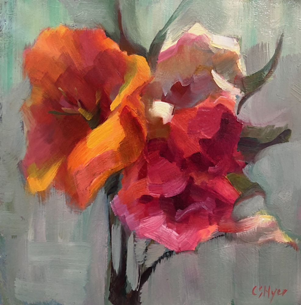 Morning Flowers Art | Carol Smith Myer