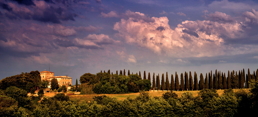 Tuscany Panoramic Photography Art | Welsh Studios