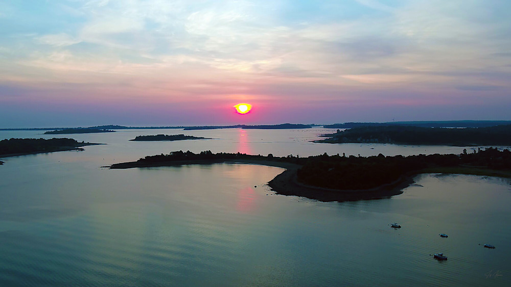 Boston Islands Photography Art | Artistic Insights Aerial Photography