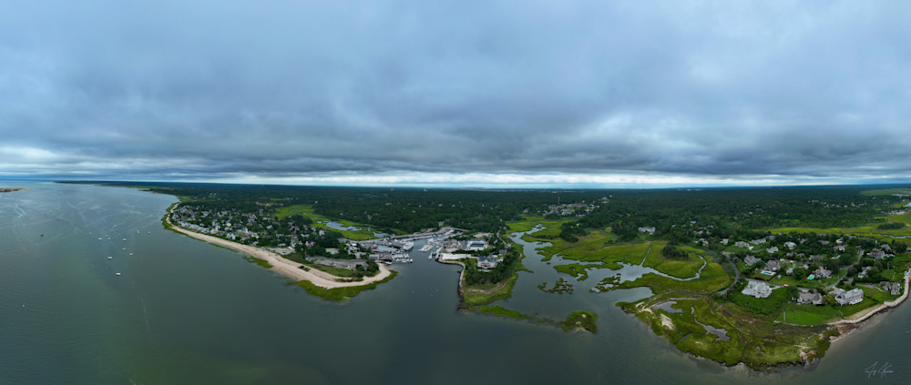 Hyannis Skyline Photography Art | Artistic Insights Aerial Photography