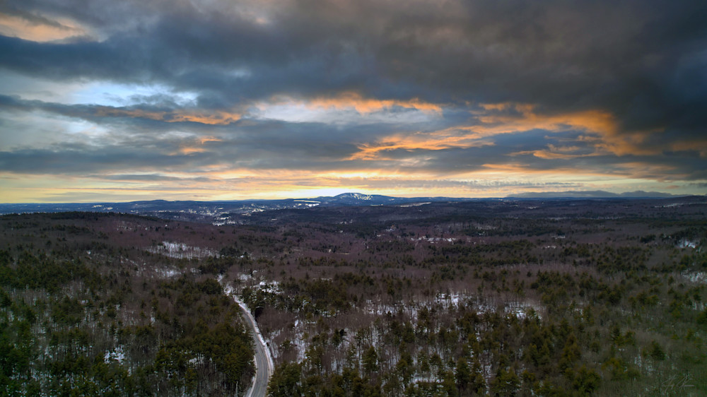 Sun Kissed Dark Skies Photography Art | Artistic Insights Aerial Photography