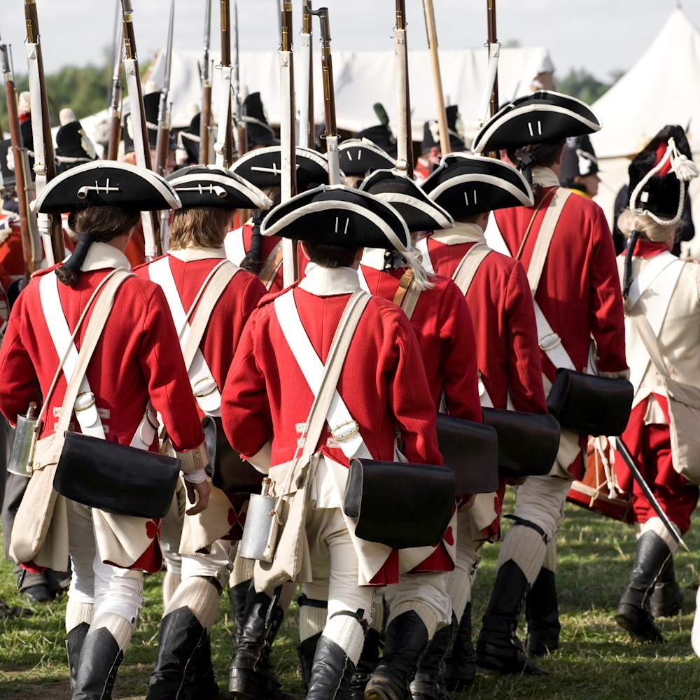 The Red Coats Photography Art | Artistic Insights Aerial Photography