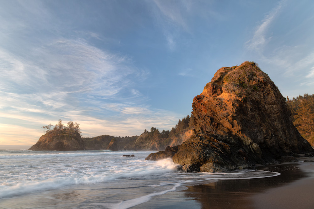 Colorful Sunset Seascape at a Northern California Beach