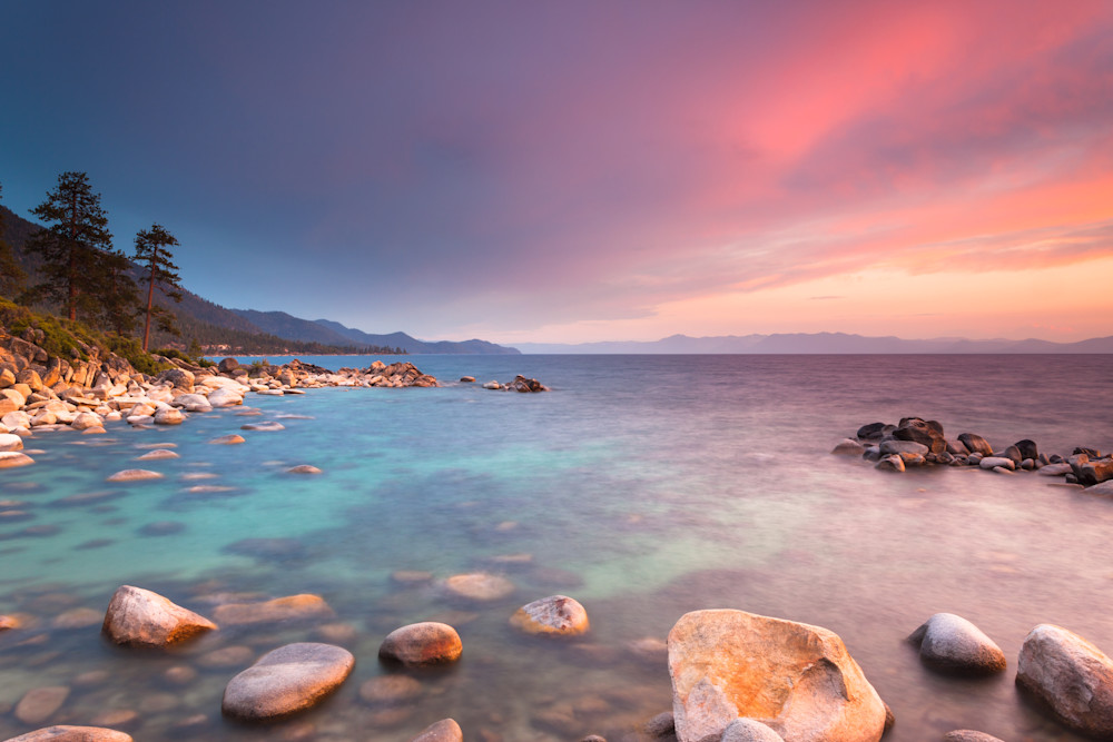 Tahoe Boulders at Sunset 12