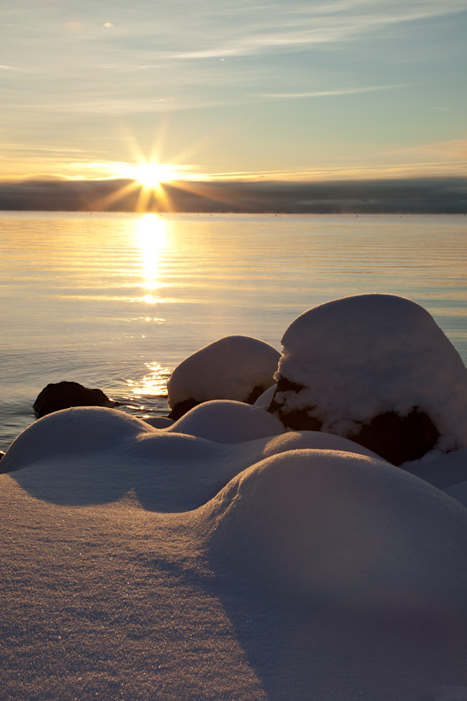 Snowy Sunrise at Lake Tahoe 2