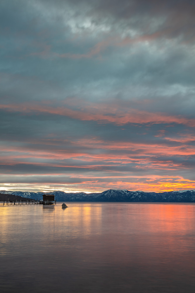 Tahoe City Pier at Sunrise 6