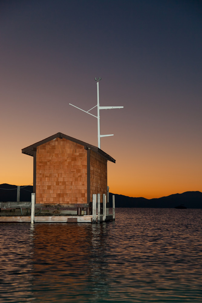 Tahoe City Pier at Sunrise 3