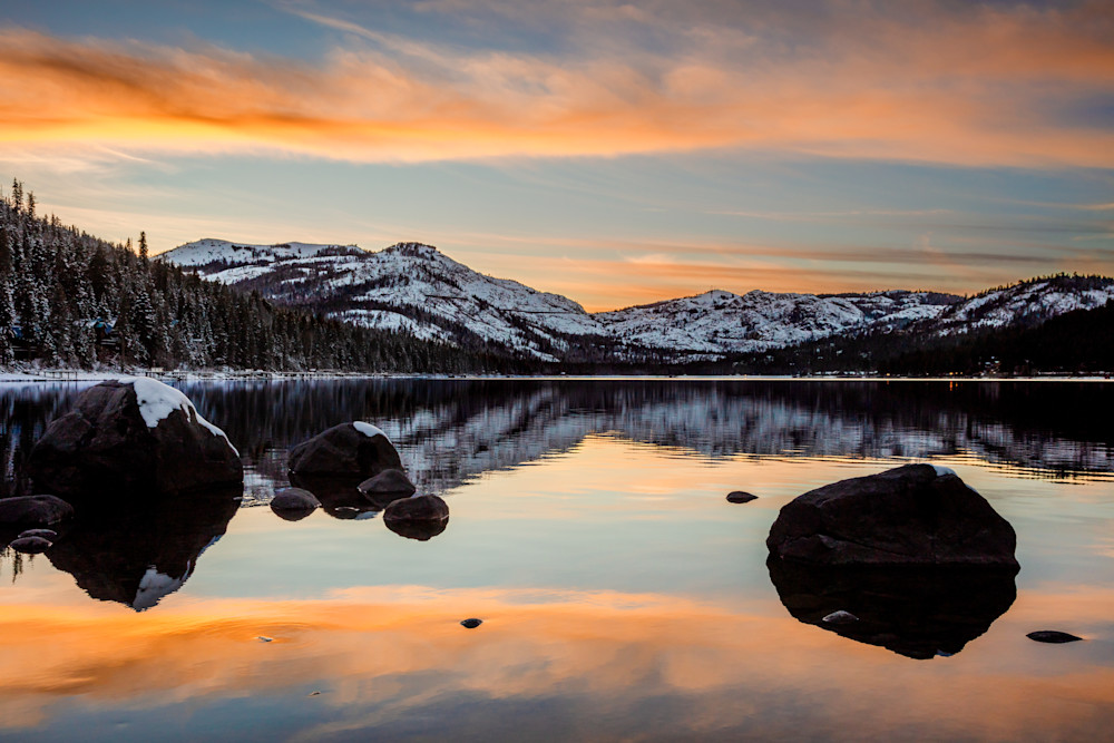 Donner Lake Sunset 76
