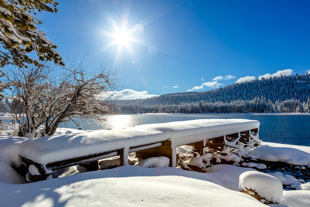 Snowy Donner Lake 7
