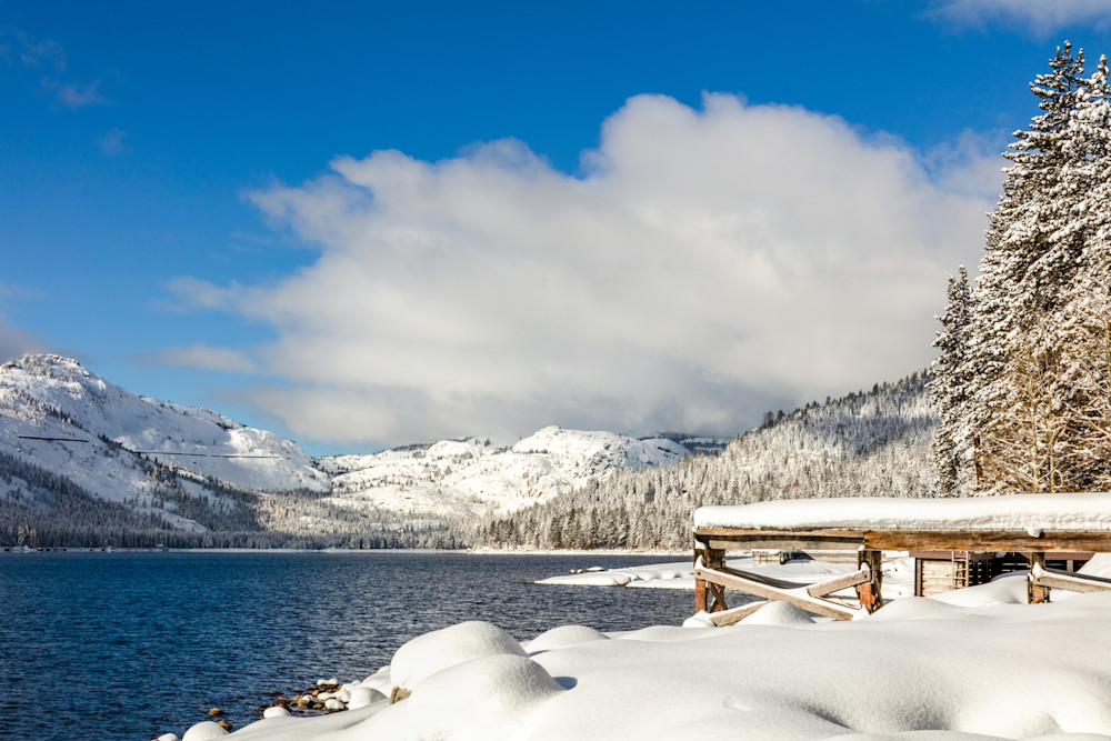 Snowy Donner Lake 6