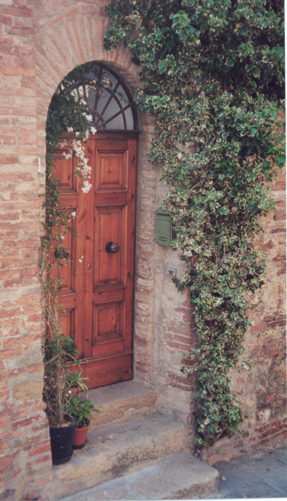 Tuscan Door In Sienna Photography Art | Sandra S Newman Photographer