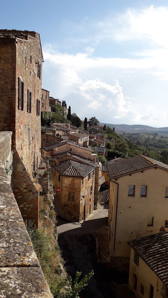 Hill Town   Montepulicano Italy Photography Art | Sandra S Newman Photographer