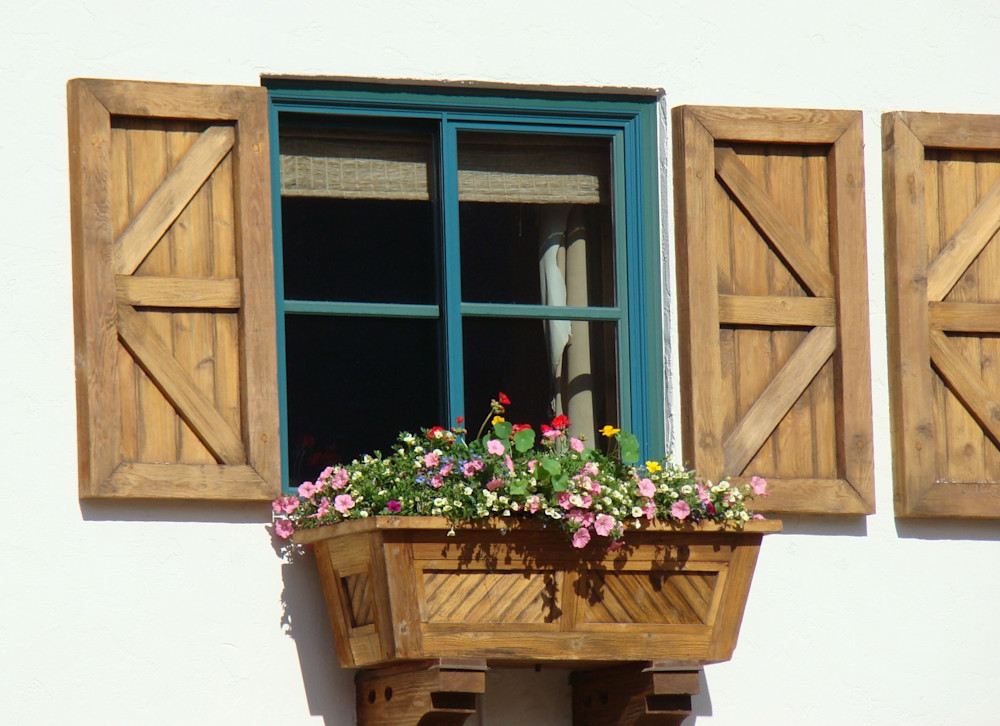 St. Augustine Window Box Photography Art | Sandra S Newman Photographer