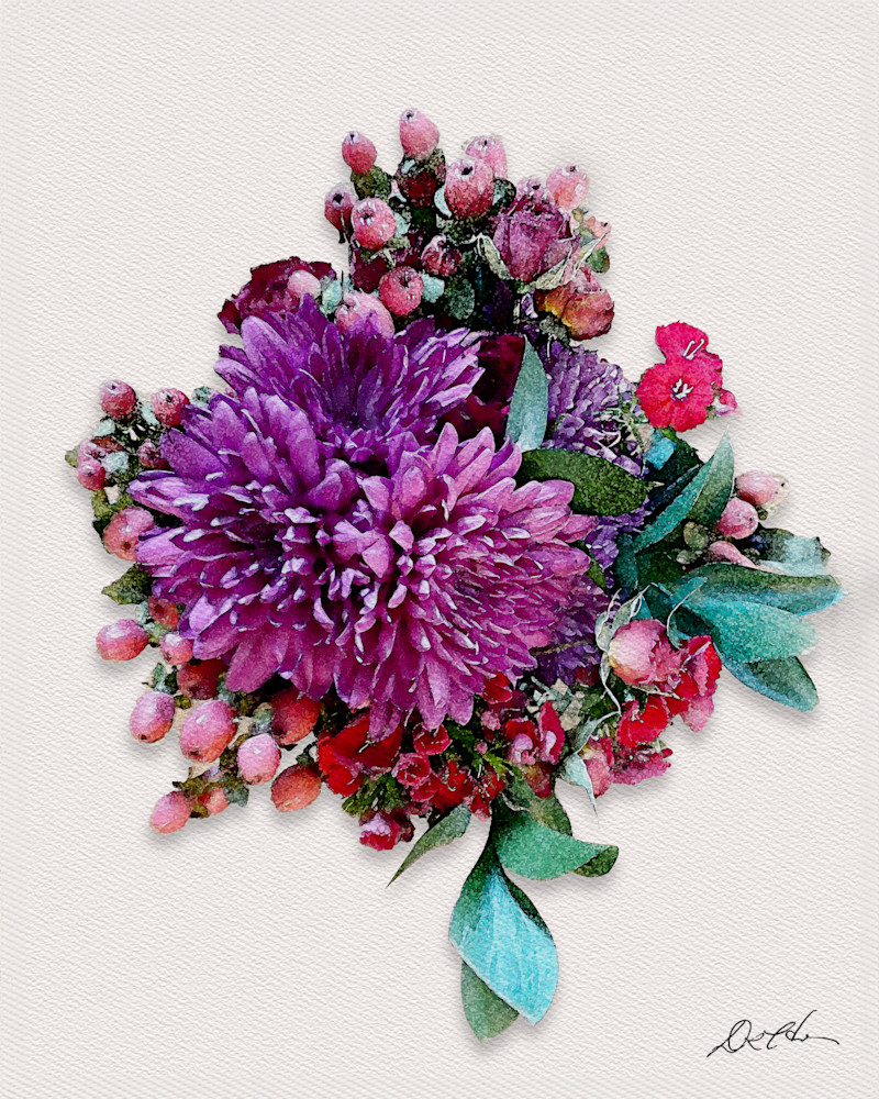 Purple Flower Bouquet