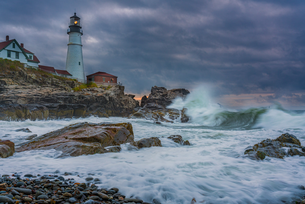 Stormy Morning - Coastal Photography