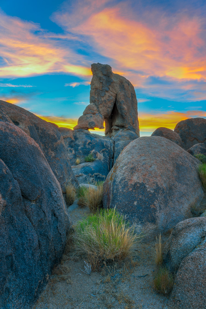 Boot Arch Sunrise - Vibrant Landscape Photography