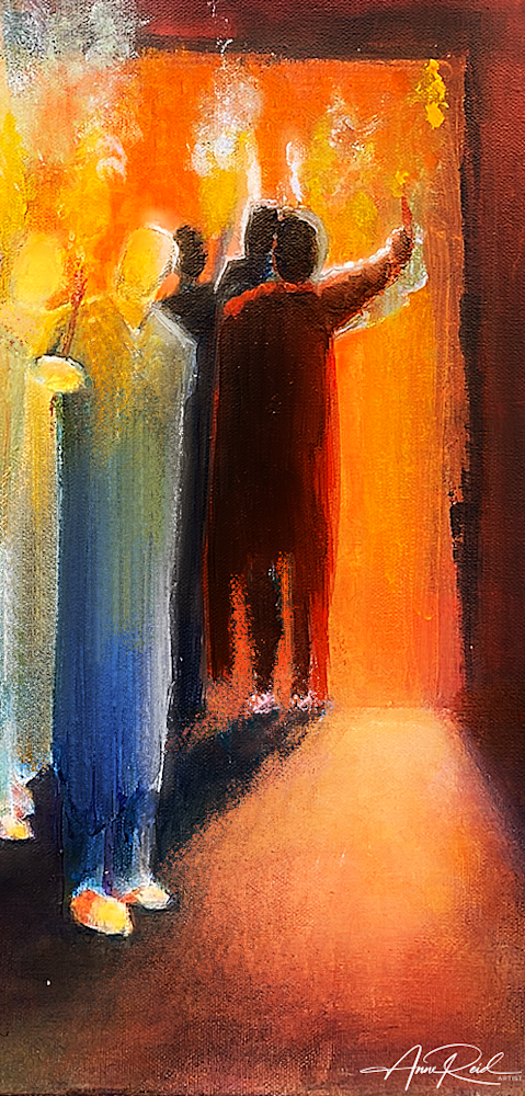 RAHAB 6 - PRINT - ANNE REID ARTIST
