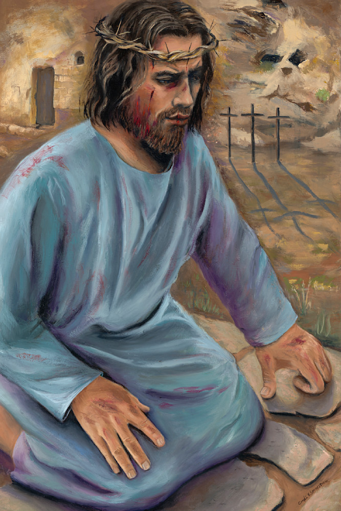 Road To Calvary Art | Art By Candi K