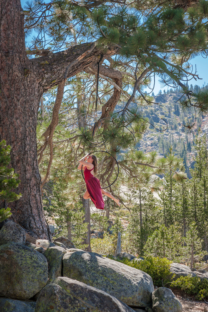 Photograph from the 2015 Trails and Vistas art hike at Donner Ski Ranch and Donner Summit in Truckee, California.