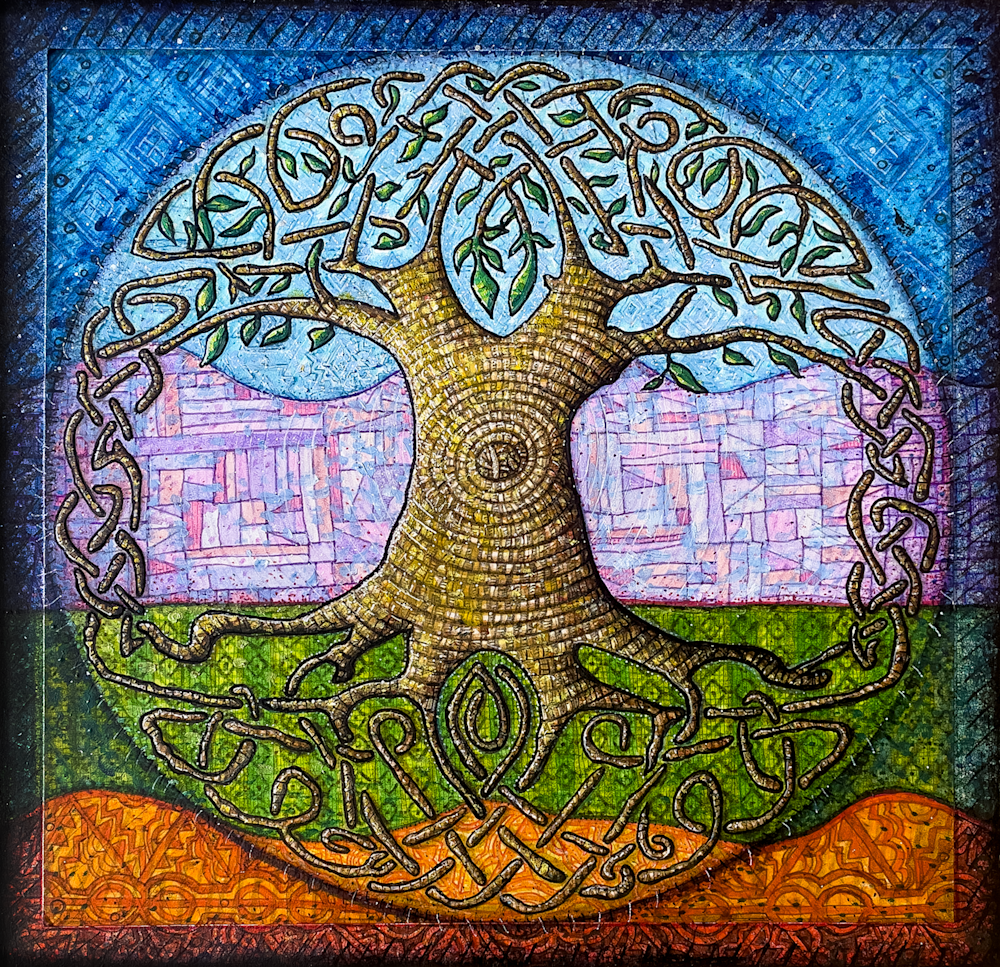 Unity Through Diversity: Kristen Palana's Global Tree of Life Art Gift – Explore Cultures and Continents