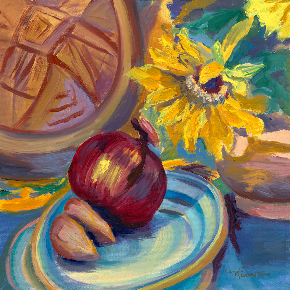 A Taste Of Garlic Art | Art By Candi K