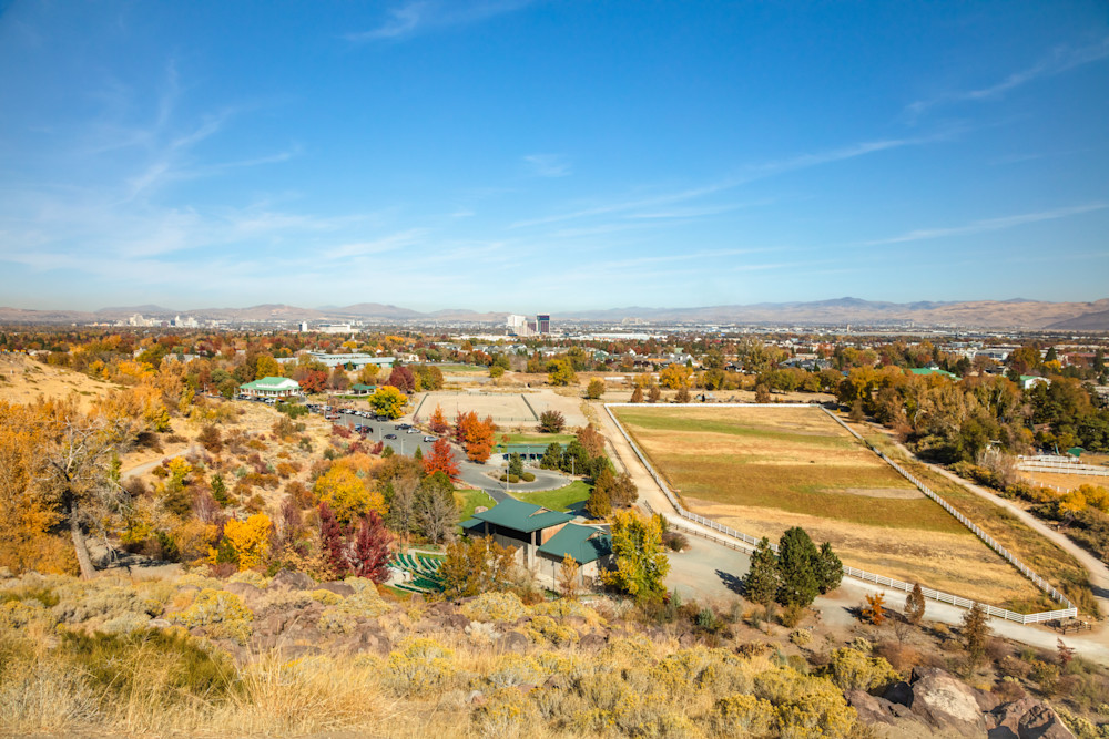 Reno, Nevada in Autumn 2