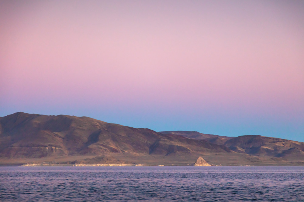 Sunset at Pyramid Lake, Nevada 3
