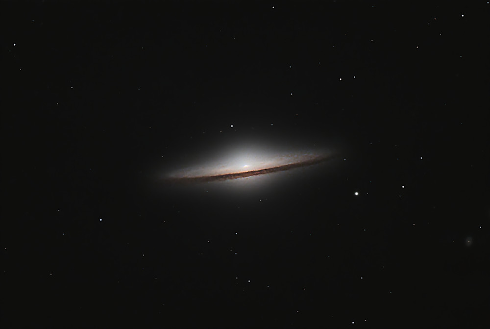 Sombrero Galaxy (M104, Messier 104)   Version 2 Photography Art | MaximAstroPhoto