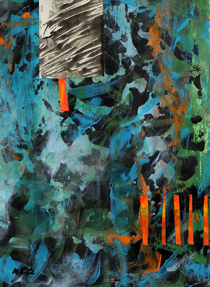 Black Snow Print Art | Mary Lea Bradley