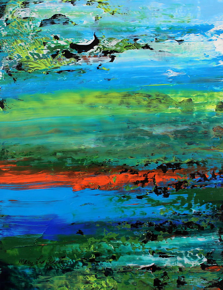 Lakeside Print Art | Mary Lea Bradley