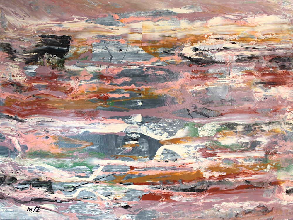 Rose Dusk Print Art | Mary Lea Bradley