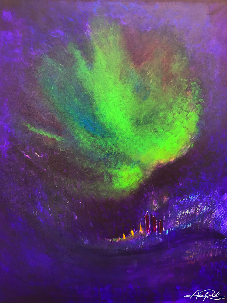 ZEBULUN - METAL PRINT - ANNE REID ARTIST