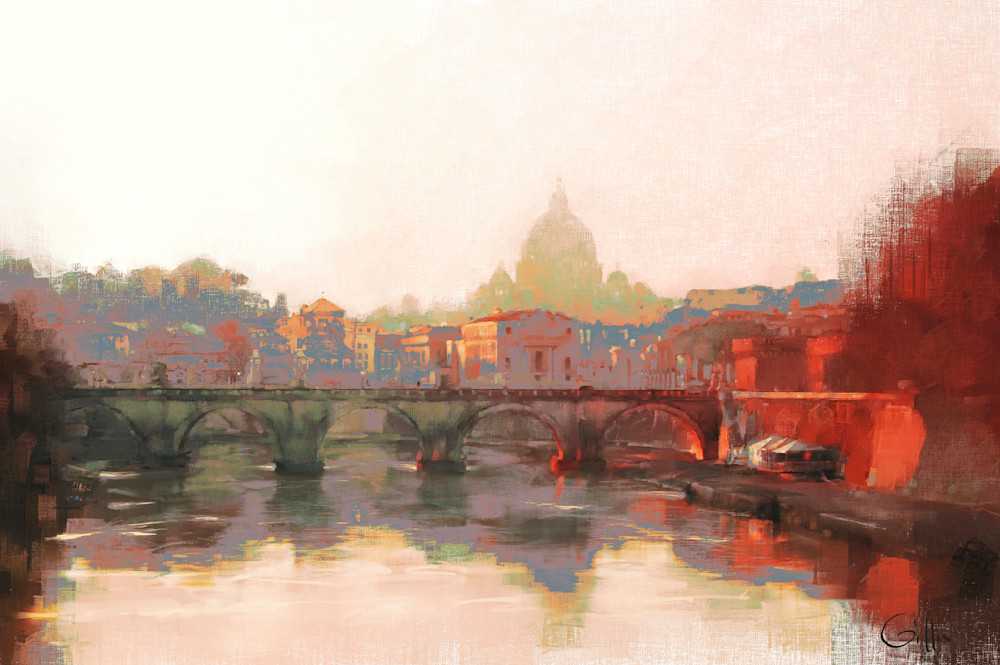 St Peters From The East Art | Olin Gillis Fine Art