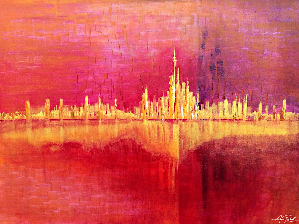 TORONTO THE GOOD - METAL PRINT - ANNE REID ARTIST