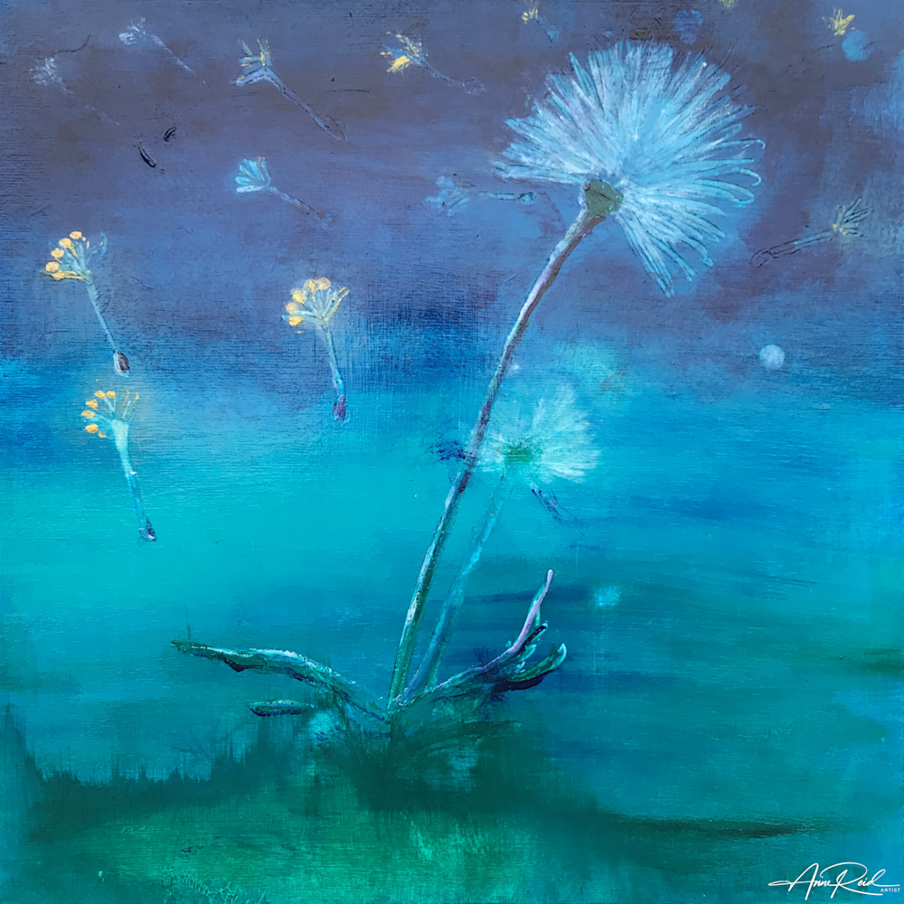 LIGHT & MOMENTARY - METAL PRINT - ANNE REID ARTIST