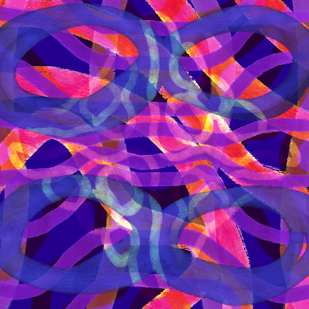 Vuelta Por El Universo - Gustavo Cerati Song Inspired Painting