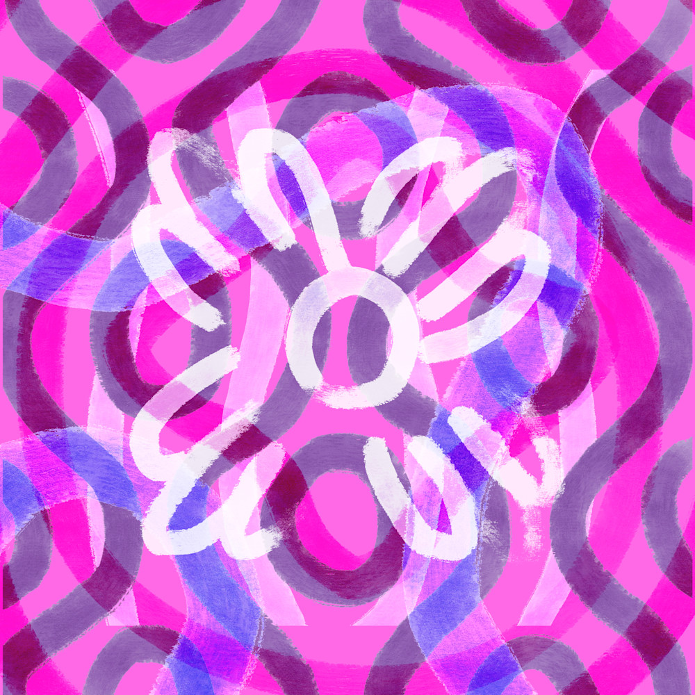 Pretty in Pink - The Psychedelic Furs Song Inspired Painting