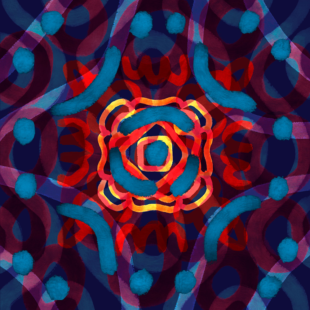 A las Nueve - No Te Va a Gustar Song Inspired Painting