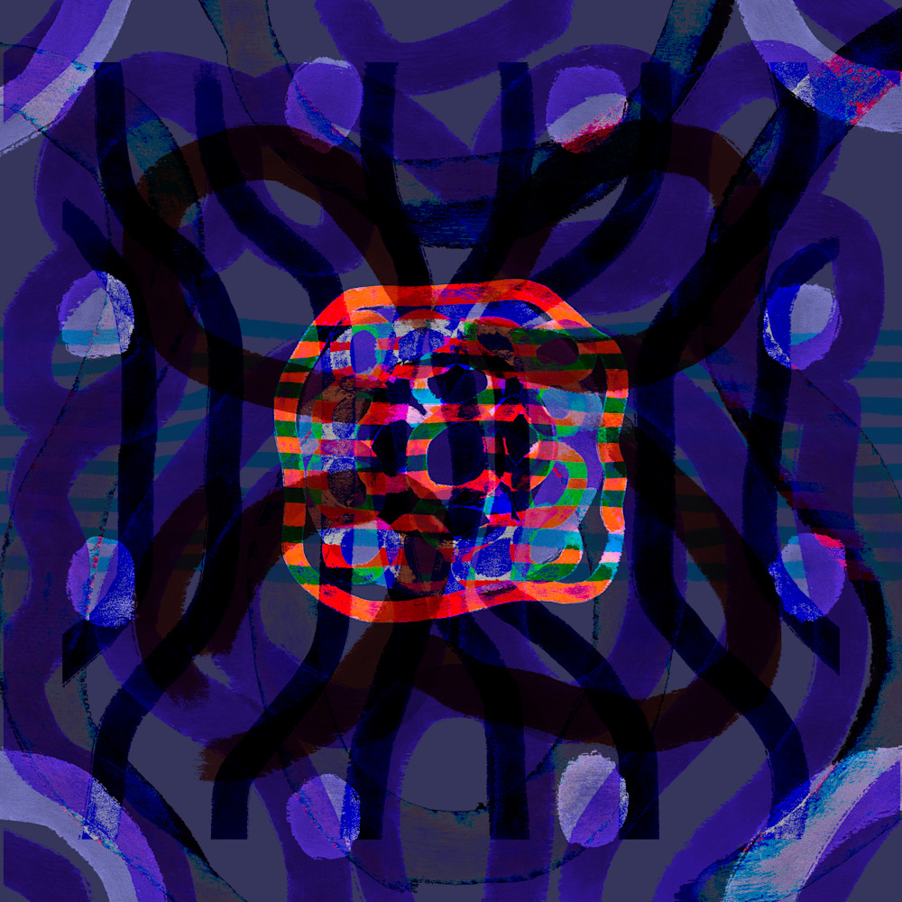 Entre Dos Tierras - Heroes Del Silencio Song Inspired Painting