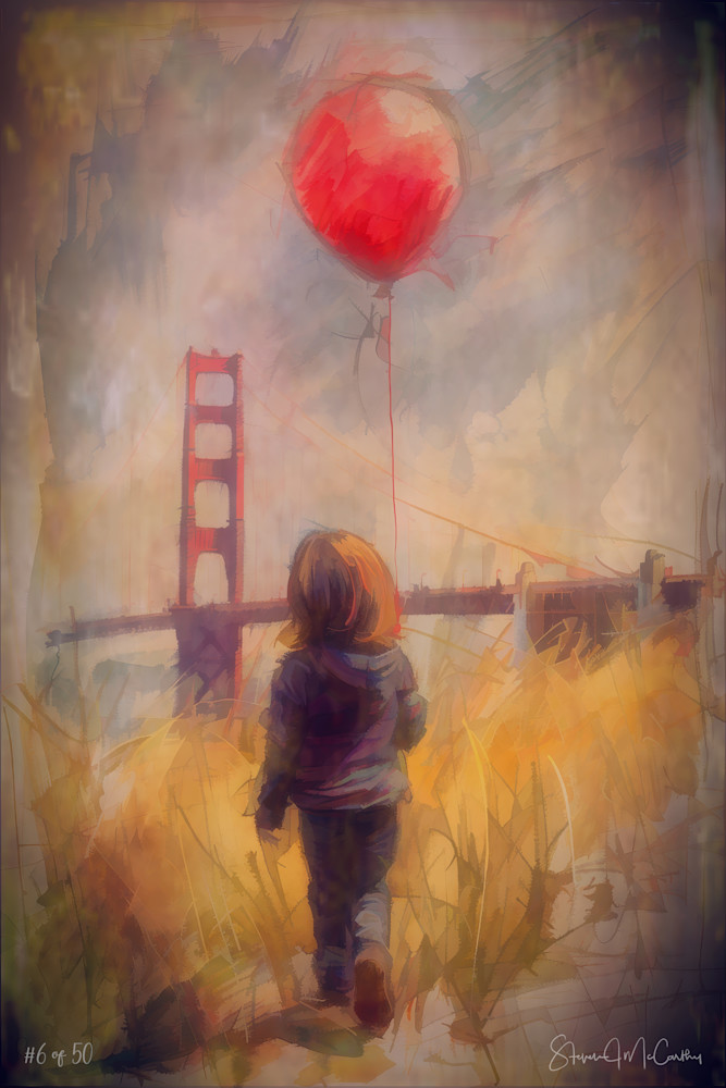 San Francisco Girl Art | Solstice Photography & Digital Art