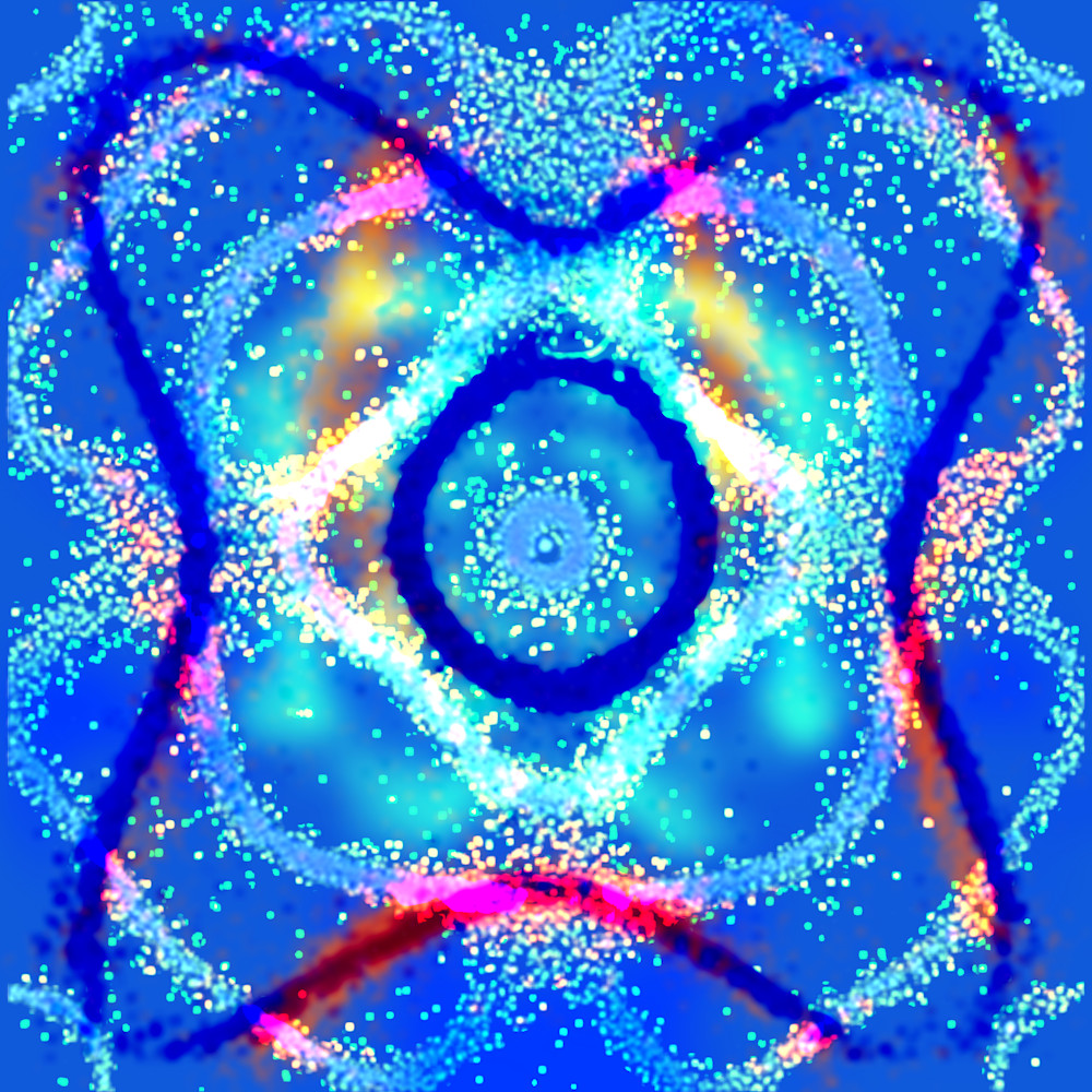 Levantando Las Manos - El Simbolo (VibraVisions) Song Inspired Painting