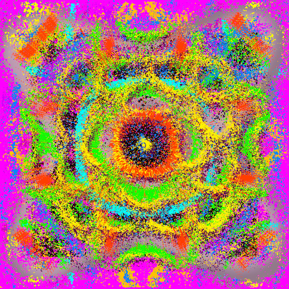 Villano Antillano: Bzrp Music Sessions, Vol. 51 - Bizarrap & Villano Antillano (VibraVisions) Song Inspired Painting