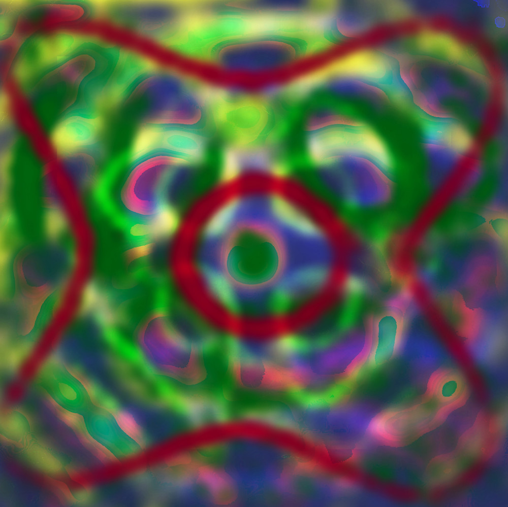 Magica Hermosura - Fito Paez (VibraVisions) Song Inspired Painting