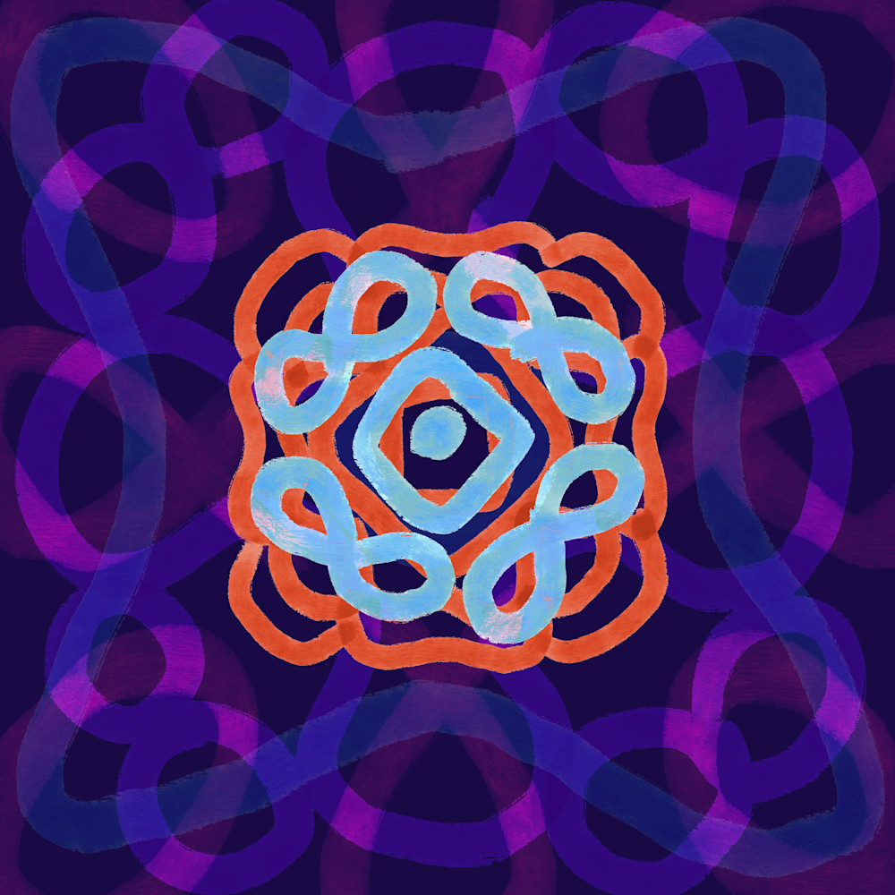 Mujer Noche - Mar De Copas Song Inspired Painting