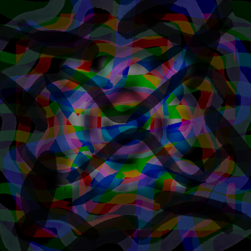 Back in Black - AC/DC Song Inspired Painting