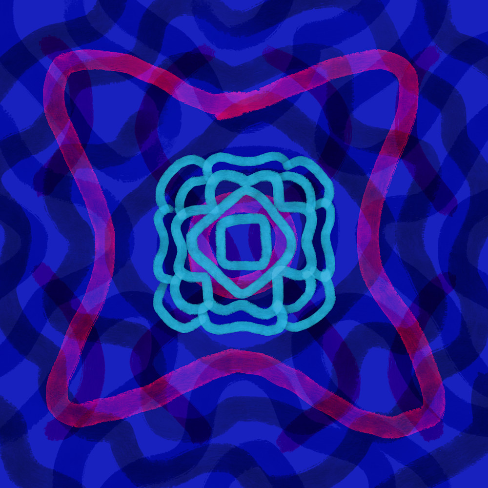 Azul - ZoÃ© Song Inspired Painting