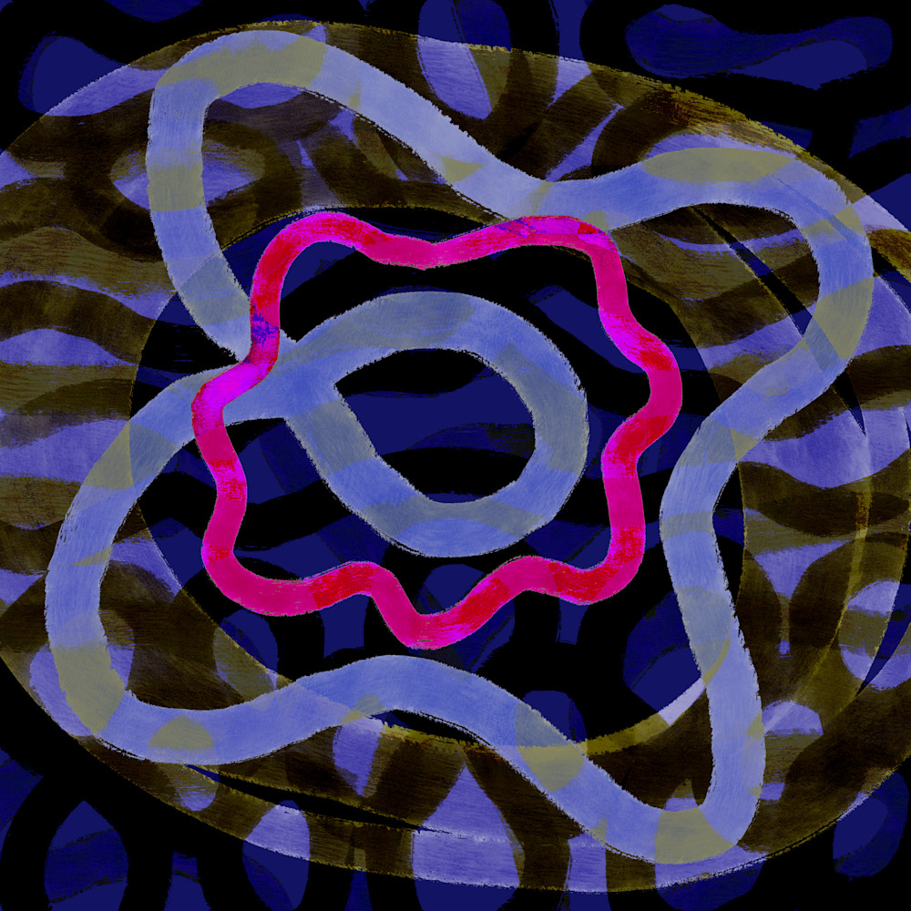 Alli Donde Soliamos Gritar - Love of Lesbian Song Inspired Painting