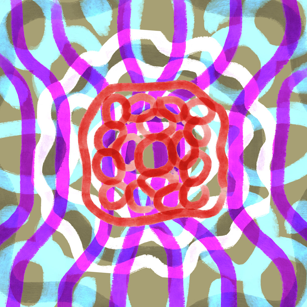 Andrea - Bad Bunny Song Inspired Painting