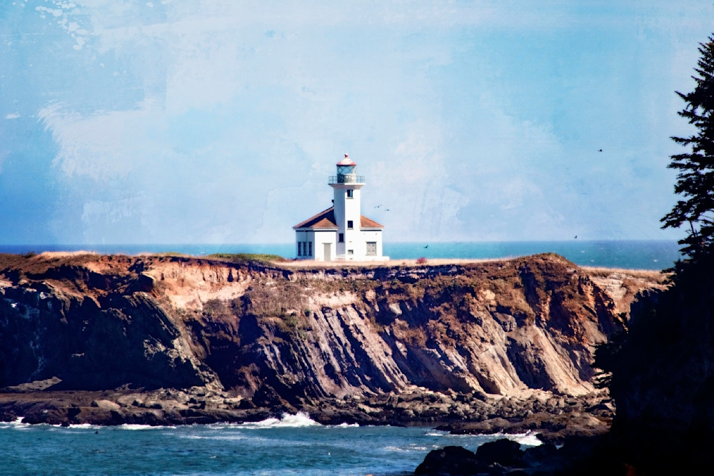 Cape Arago Light House Artwork
