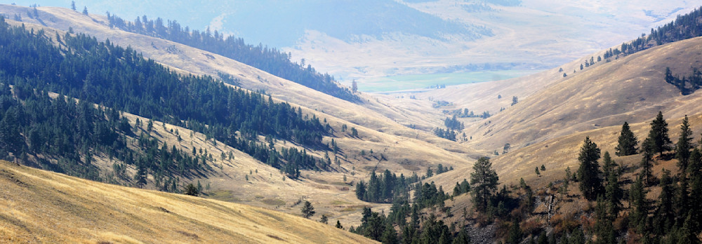 Panorama National Bison Range, Montana